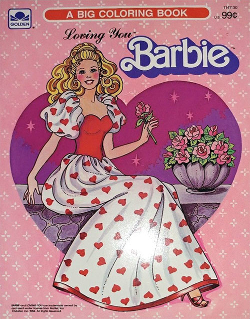 Download Barbie Coloring Books Coloring Books At Retro Reprints The World S Largest Coloring Book Archive