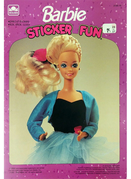 Barbie Sticker Fun