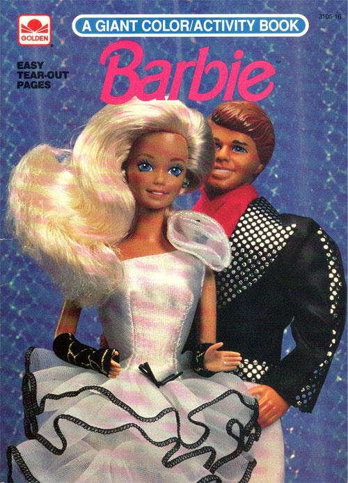 Barbie Coloring and Activity Book