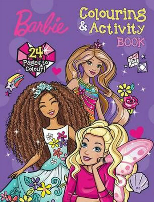 Barbie Coloring and Activity Book