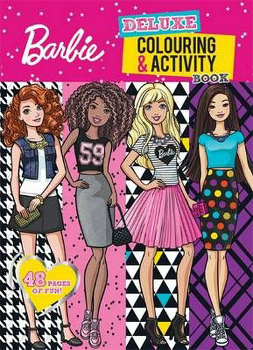 Barbie Coloring and Activity Book