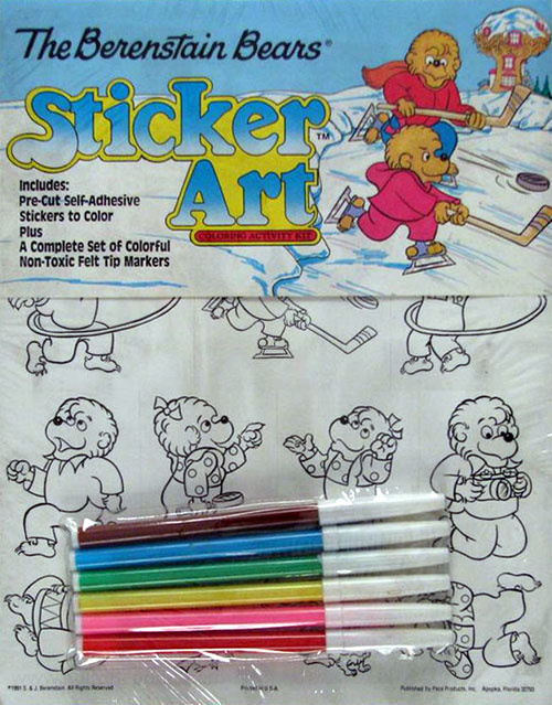 Berenstain Bears, The Sticker Art