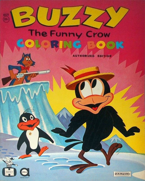 Buzzy the Crow Coloring Book