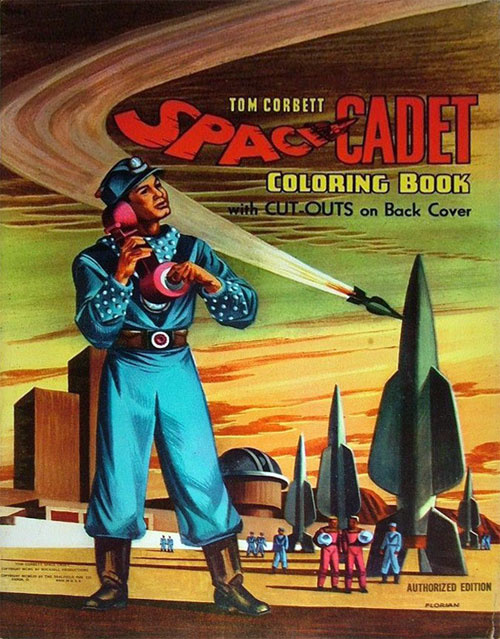 Tom Corbett, Space Cadet Coloring Book