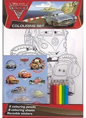 Cars 2, Pixar's  Coloring Set