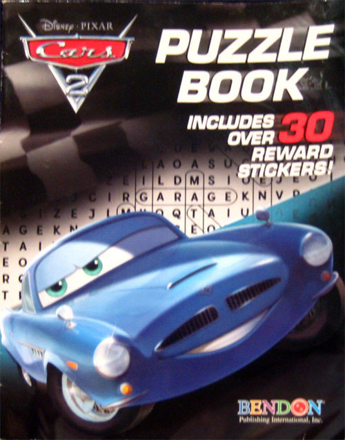 Cars 2, Pixar's  Puzzle Book