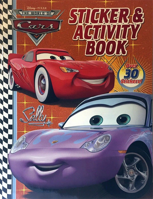 Cars, Pixar's Sticker Activity Book