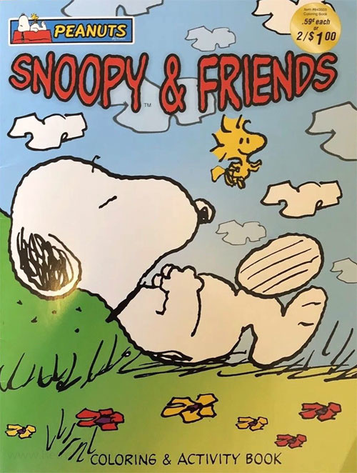 Peanuts Coloring and Activity Book