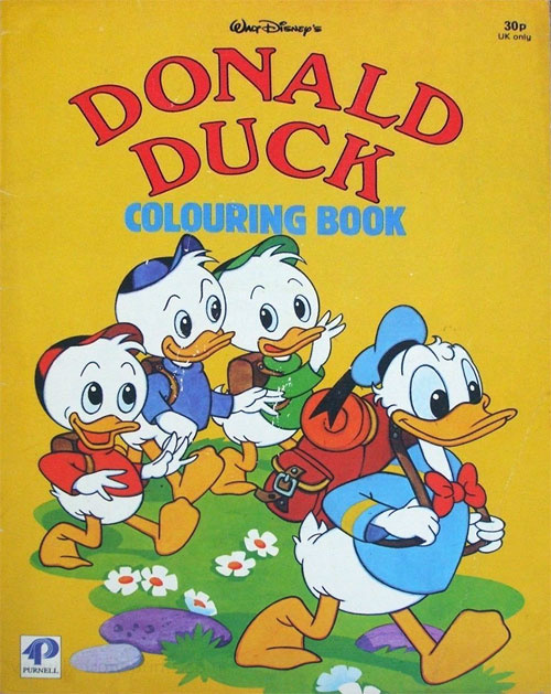 Donald Duck Coloring Book