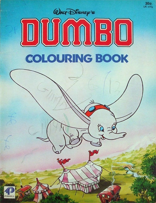 Dumbo, Disney's Coloring Book