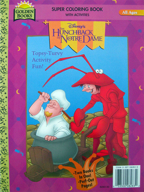 Hunchback of Notre Dame, The Topsy Turvy Activity Fun