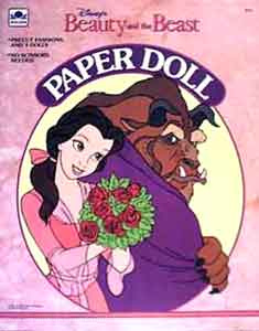 Beauty & the Beast Paper Doll