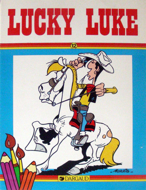 Lucky Luke Coloring Book