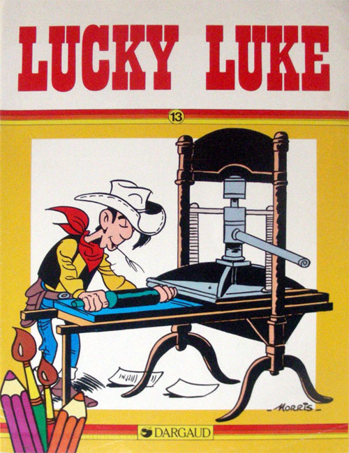 Lucky Luke Coloring Book