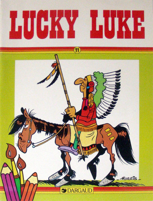 Lucky Luke Coloring Book