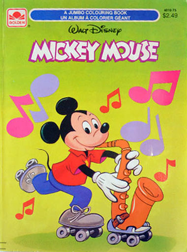 Mickey Mouse and Friends Coloring Book