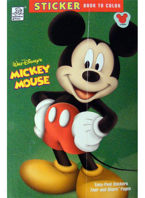 Mickey Mouse and Friends Coloring Book