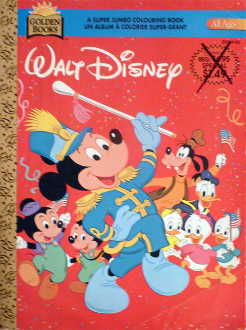 Mickey Mouse and Friends Coloring Book