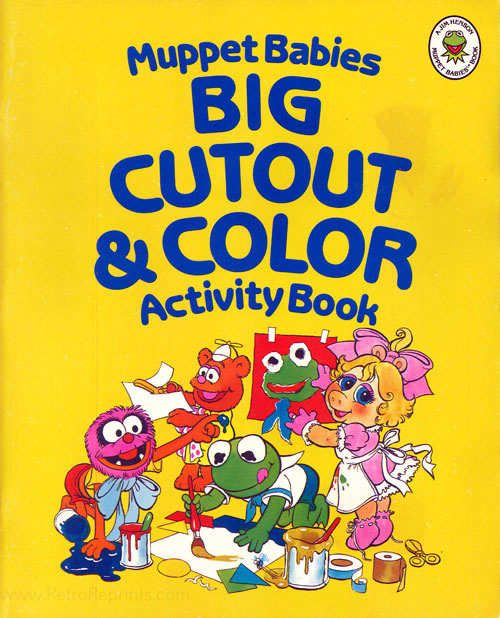 Muppet Babies, Jim Henson's Big Cutout & Color Activity Book
