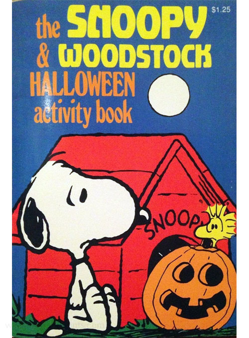 Peanuts Halloween Activity Book