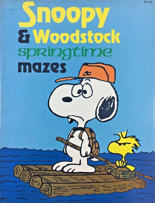 Peanuts Springtime Mazes