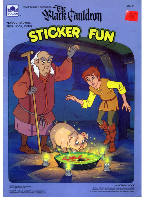Black Cauldron, The Sticker Fun