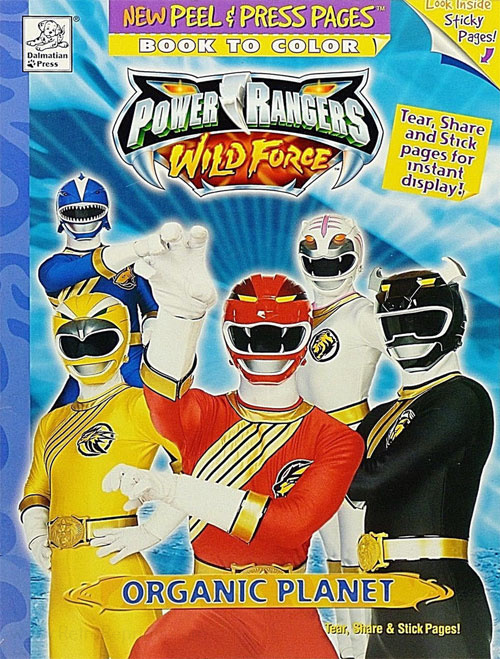 Power Rangers Wild Force Organic Planet