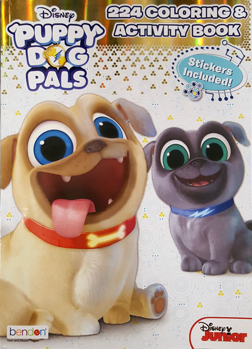 Puppy Dog Pals, Disney's Coloring and Activity Book