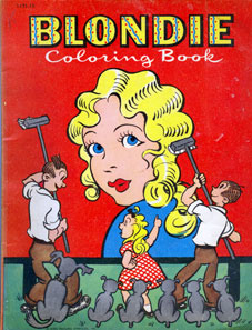 Blondie Coloring Book