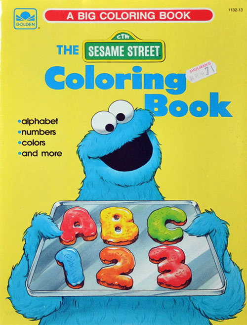 Sesame Street Coloring Book