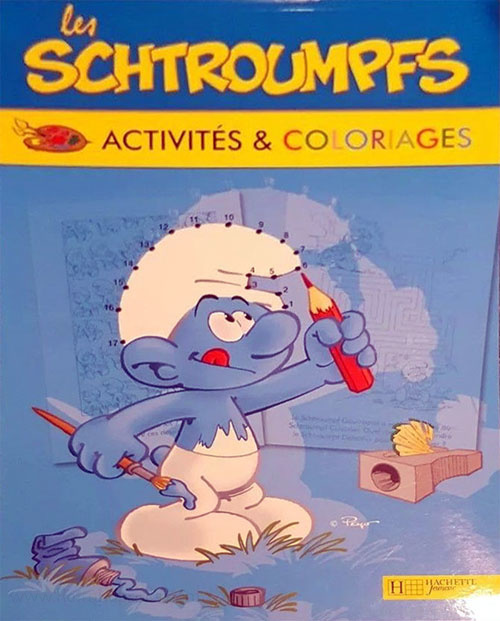 Smurfs Coloring Book