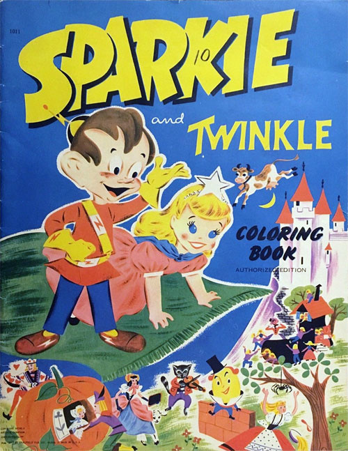 Commercial Characters Sparkie and Twinkle