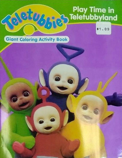 Teletubbies Coloring Books | Coloring Books at Retro Reprints - The ...