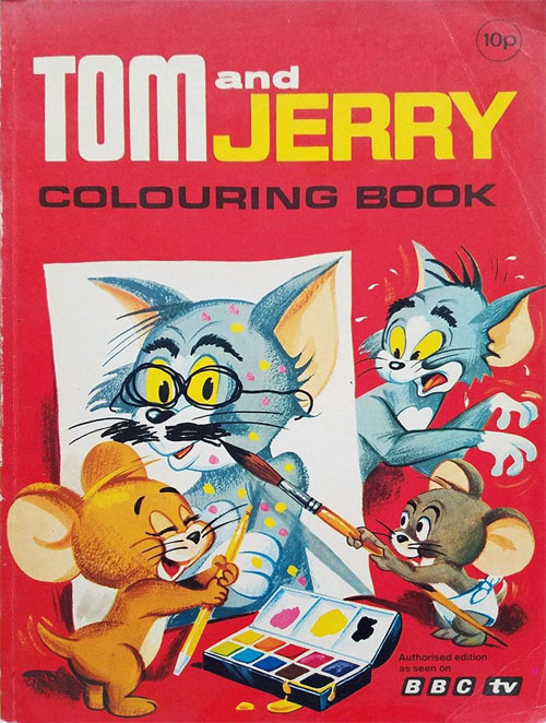 Tom & Jerry Coloring Book