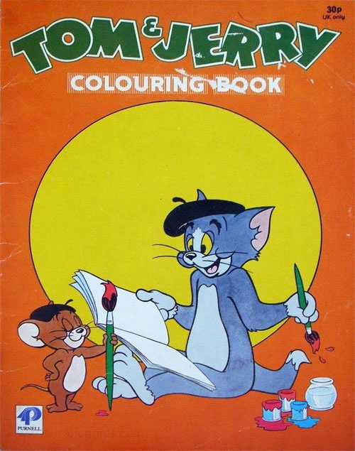 Tom & Jerry Coloring Book