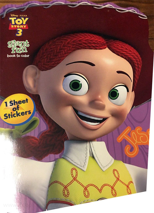 Toy Story 3 Jessie Coloring Book