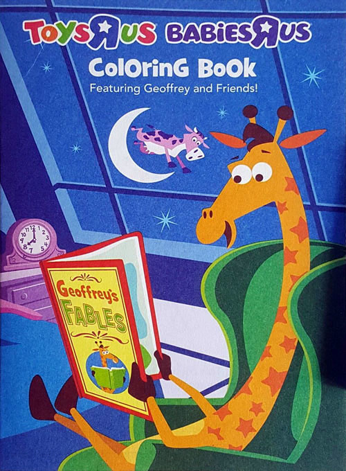 Commercial Characters Toys R Us: Coloring Book