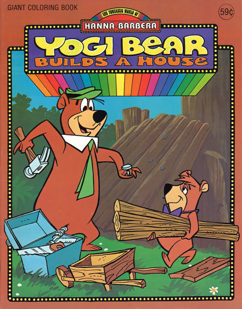 Yogi Bear Builds a House