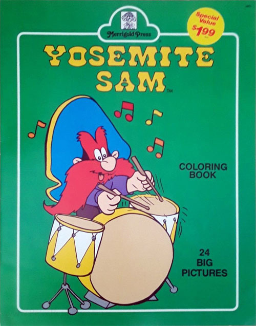 Yosemite Sam Coloring Book