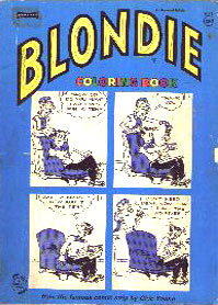 Blondie Coloring Book