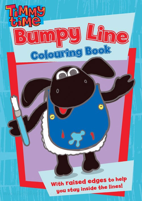 Timmy Time Bumpy Line Coloring Book | Coloring Books at Retro Reprints ...