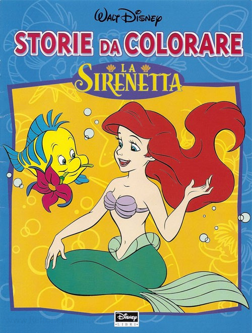 Little Mermaid, Disney's Coloring Book