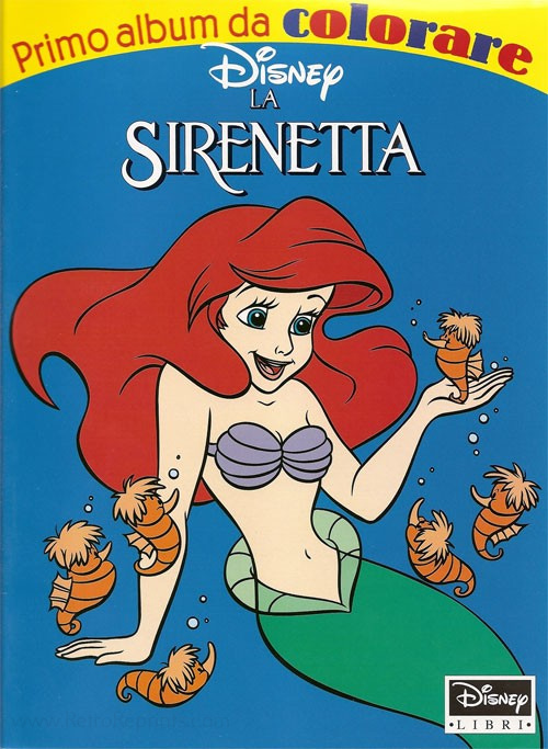 Little Mermaid, Disney's Coloring Book