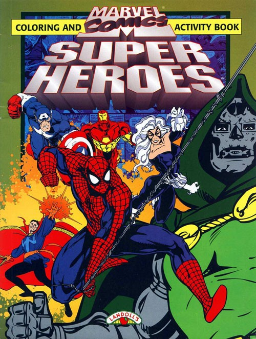 Marvel Super Heroes Coloring Book