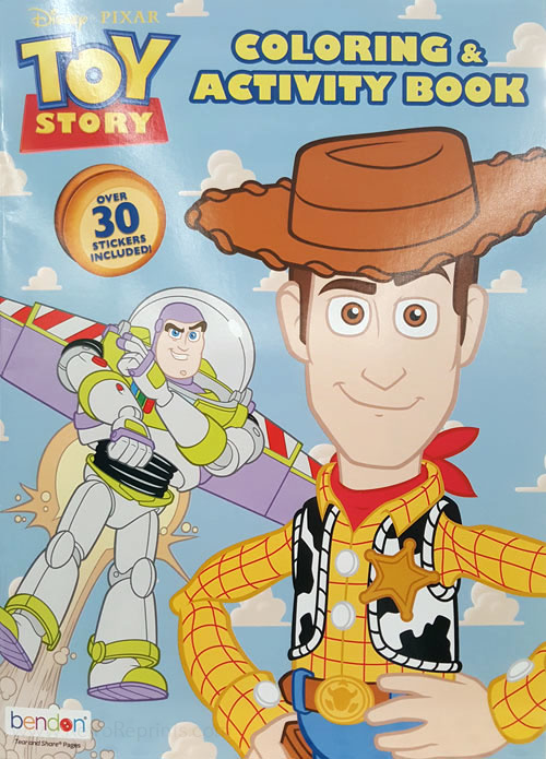 Toy Story Christmas Coloring Book: Jumbo Coloring Books With Over 30 High  Quality Images Based On Toy Story Cartoons by Toy Coloring Book