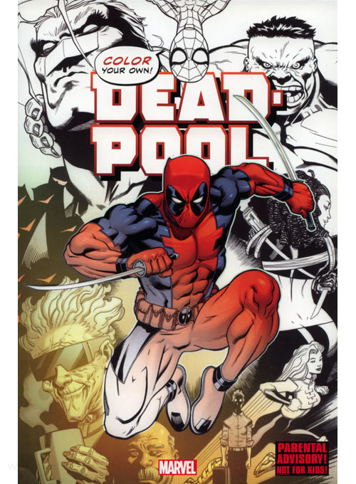 Marvel Super Heroes Deadpool Coloring Book