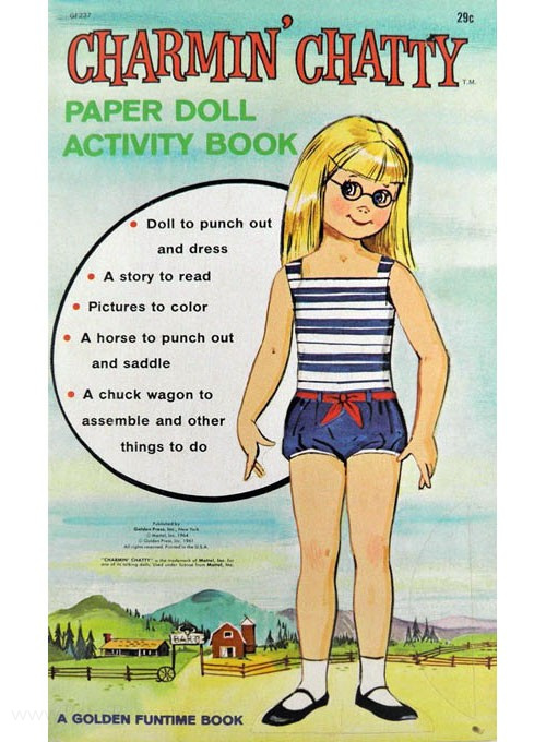 Charmin' Chatty Paper Doll