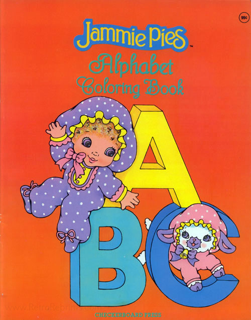 Jammie Pies Alphabet Coloring Book
