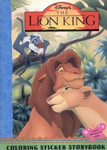 Lion King, The Coloring Book