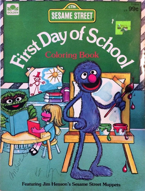 Sesame Street First Day of School